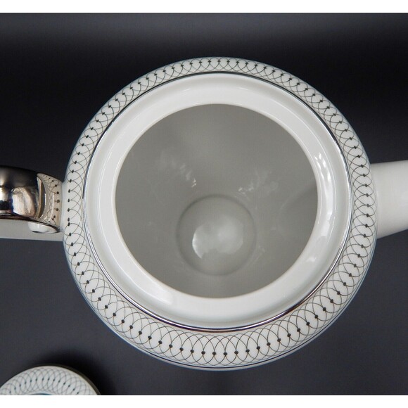 Tirschenreuth The Elgin Coffee Pot Bavaria Germany 9 Inch Silver 2270 Pasco - Picture 6 of 13